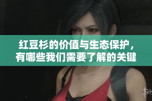 红豆杉的价值与生态保护，有哪些我们需要了解的关键点呢