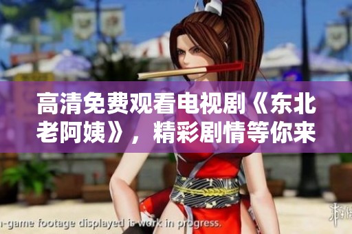 高清免费观看电视剧《东北老阿姨》，精彩剧情等你来观看！
