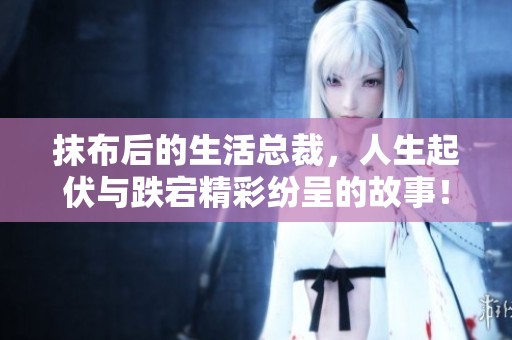 抹布后的生活总裁，人生起伏与跌宕精彩纷呈的故事！