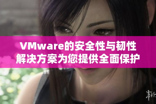 VMware的安全性与韧性解决方案为您提供全面保护与支持