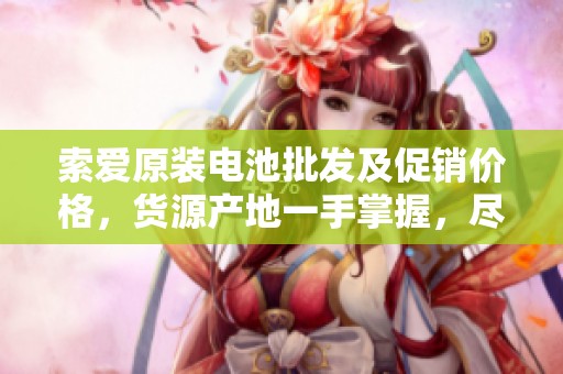 索爱原装电池批发及促销价格，货源产地一手掌握，尽在阿重！