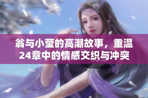 翁与小莹的高潮故事，重温24章中的情感交织与冲突