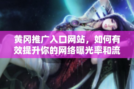 黄冈推广入口网站，如何有效提升你的网络曝光率和流量呢