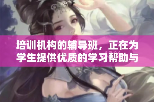 培训机构的辅导班，正在为学生提供优质的学习帮助与指导