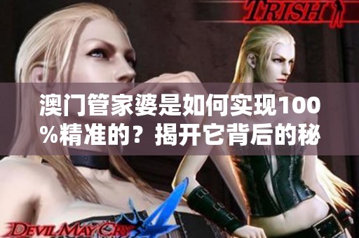 **管家婆是如何实现100%精准的？揭开它背后的秘密与技巧