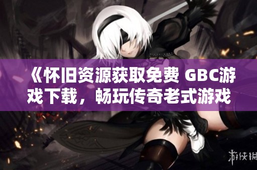 《怀旧资源获取免费 GBC游戏下载，畅玩传奇老式游戏机趣味》