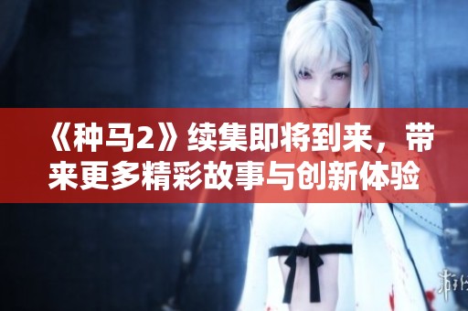《种马2》续集即将到来，带来更多精彩故事与创新体验