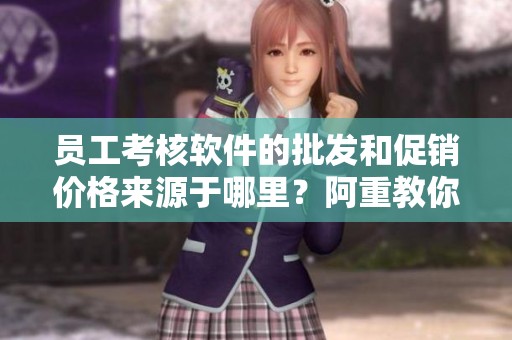 员工考核软件的批发和促销价格来源于哪里？阿重教你寻找产地货源！