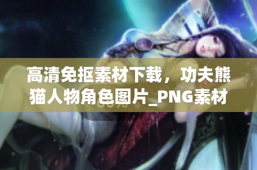 高清免抠素材下载，功夫熊猫人物角色图片_PNG素材，编号v请查看