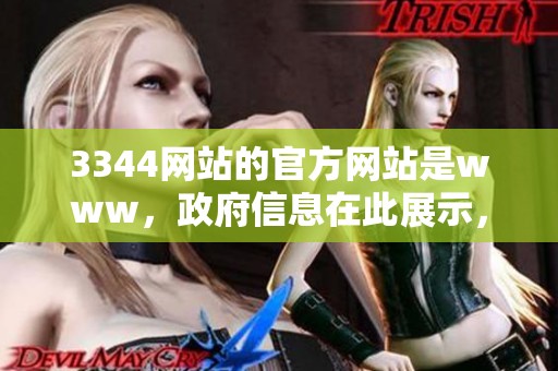 3344网站的官方网站是www，政府信息在此展示，可以随时访问获取最新动态。