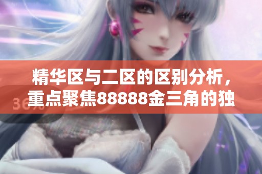 精华区与二区的区别分析，重点聚焦88888金三角的独特魅力