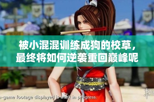 被小混混训练成狗的校草，最终将如何逆袭重回巅峰呢