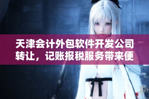 天津会计外包软件开发公司转让，记账报税服务带来便利和效率