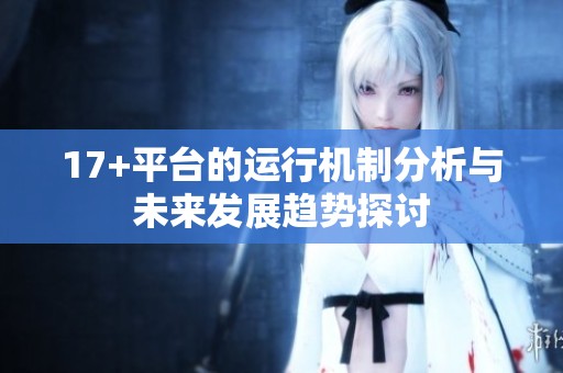 17+平台的运行机制分析与未来发展趋势探讨