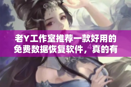 老Y工作室推荐一款好用的免费数据恢复软件，真的有后悔药！